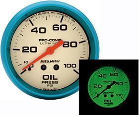 Autometer Ultranite Oil Pressure Gauge