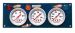 Rebco Oil Pressure Oil Temp & Water Temp Gauge Panel